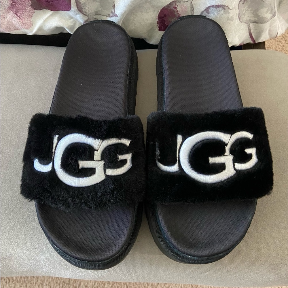 Ugg Laton Fur Slide